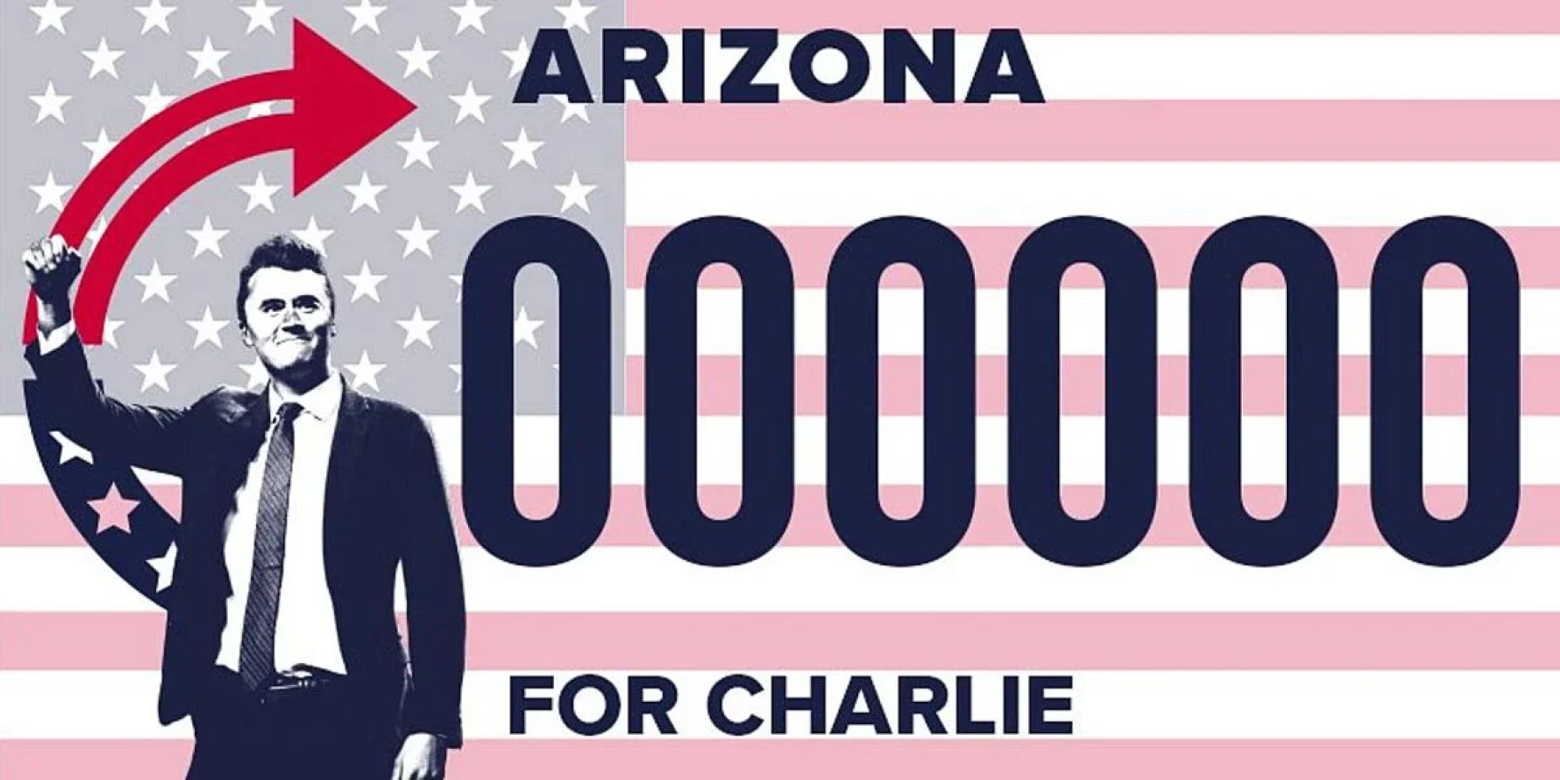 Charlie Kirk specialty license plate